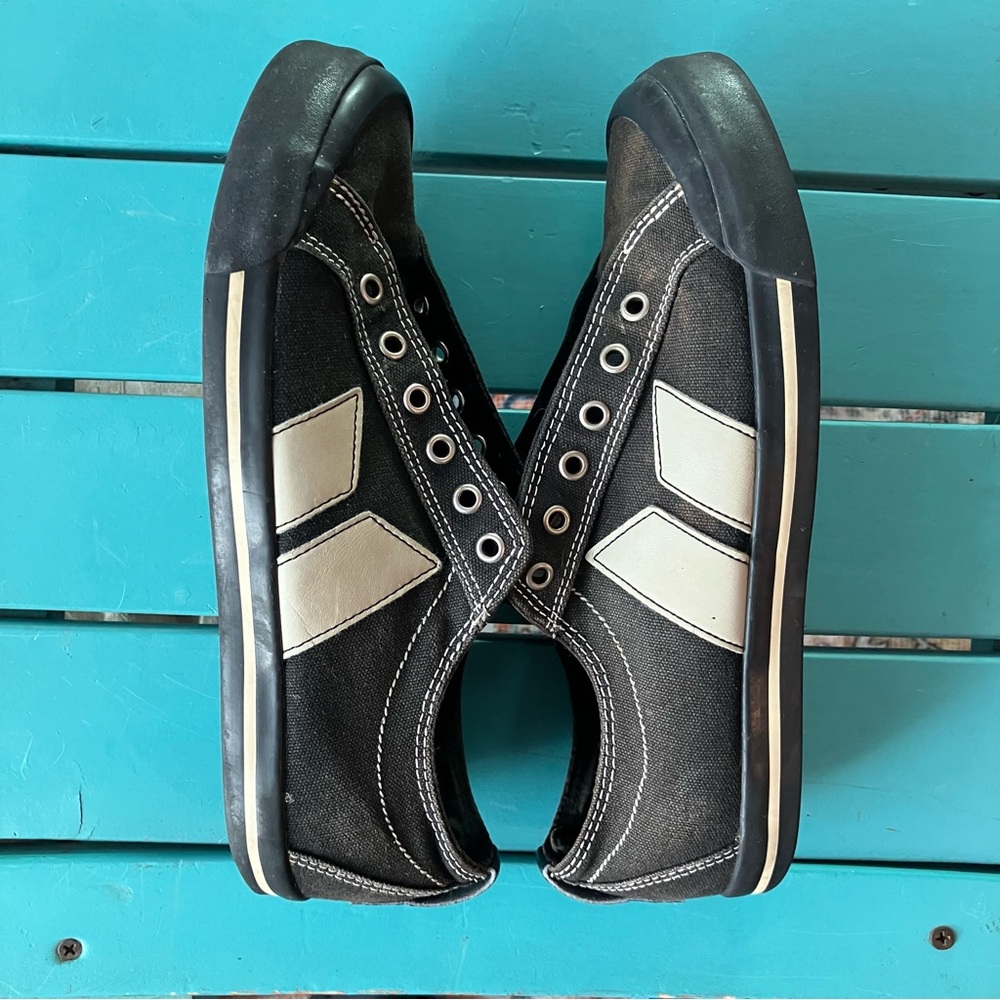 Macbeth Eliot Original Sneaker Vegan M6/W8 NO LACES NO INSERT Black White